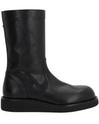 Ann Demeulemeester - Kasi Side-Zip Ankle Boots - Lyst