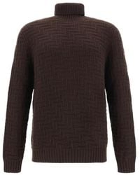 Prada - Wool And Cashmere Turtleneck Sweater - Lyst