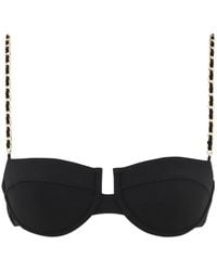 Zimmermann - Roselight Chain Balconette Top - Lyst