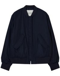 Closed - Logo-Patch Bomber Jacket - Lyst