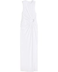 Sportmax - Saletta Ring-Detail Maxi Dress - Lyst
