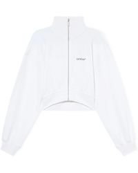 Off-White c/o Virgil Abloh - Arrow Glowing Flower Cropped Jacket - Lyst
