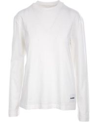Jil Sander - Three-Pack Crewneck T-Shirt - Lyst