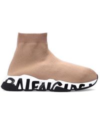 Balenciaga - Speed Graffiti Sole Sneakers - Lyst