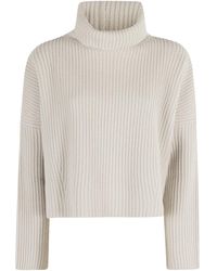 Roberto Collina - Dolcevita Ribbed Knitwear - Lyst