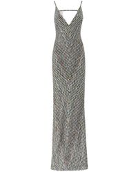 Missoni - Long Dress With Open Back And Sequins - Lyst
