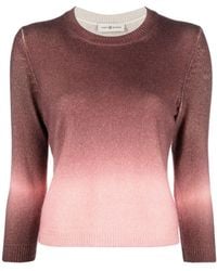 Tory Burch - Shaded Effect Knitted Jumper - Lyst