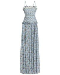 Dolce & Gabbana - Small Floral-Print Chiffon Dress - Lyst