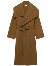 JW Anderson - Jw Anderson Longline Wrap Front Coat - Lyst