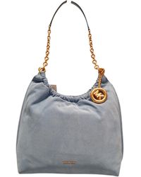 MICHAEL Michael Kors - Logo Charm Clutch Bag - Lyst