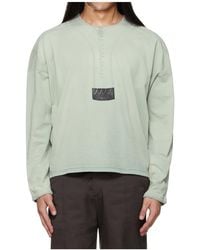 Kiko Kostadinov - Sargo Long-Sleeve Henley T-Shirt - Lyst