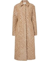 TOVE - Mira Cotton-Blend Jacquard Coat - Lyst