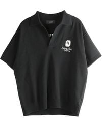 Amiri - Ma Chateau Embroidered Polo Shirt - Lyst