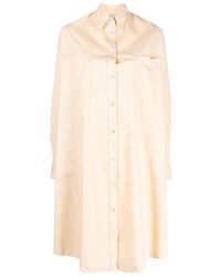 forte_forte - Long-Sleeve Shirt Dress - Lyst