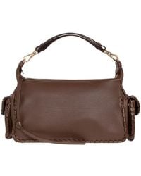 Chloé - Chloé Nahir Zipped Shoulder Bag - Lyst