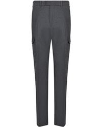 Incotex - Flannel Cargo Pants - Lyst