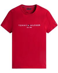 Tommy Hilfiger - Logo Short Sleeve T-Shirt - Lyst