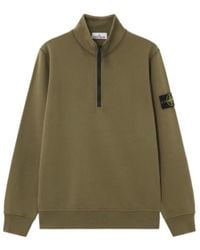 Stone Island - Half Zip Long-Sleeve Sweatshirt - Lyst