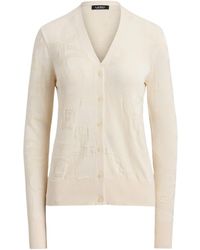 Ralph Lauren - Long-Sleeved Cardigan - Lyst