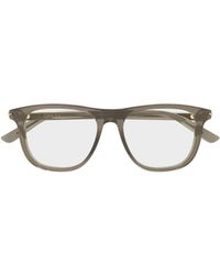 Gucci - Eyewear Square Frame Glasses - Lyst
