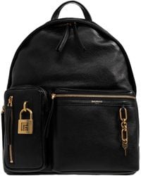 Balmain - Padlock Embellished Backpack - Lyst