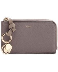 Chloé - Chloé Alphabet Zipped Cardholder - Lyst