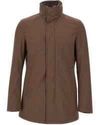 Herno - High Neck Padded Jacket - Lyst