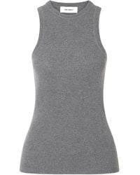 Lisa Yang - Amaya Cotton And Cashmere-Blend Tank Top - Lyst