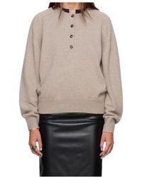 Loulou de Saison - Button-Front Sweater - Lyst