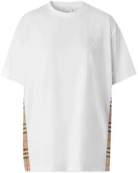 Burberry - Item O-Neck Short-Sleeved T-Shirt - Lyst