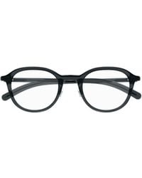 Montblanc - Eyewear Oval Frame Glasses - Lyst