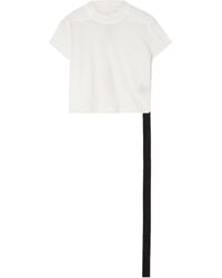 Rick Owens - T-Shirt With Round Neck And Short Sleeves - Lyst