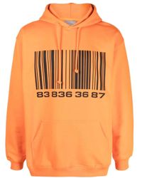 VTMNTS - Logo Hooded Sweater - Lyst