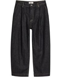 Studio Nicholson - Mid-Rise Cotton Wide-Leg Jeans - Lyst