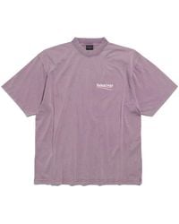 Balenciaga - Political Campaign Medium Fit T-Shirt - Lyst