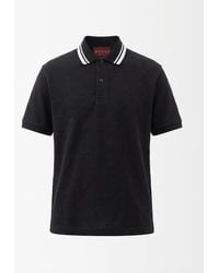 Gucci - Gg Stretch Cotton Polo - Lyst