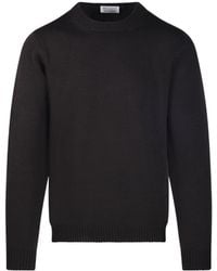 Roberto Collina - Crewneck Knitted Jumper - Lyst