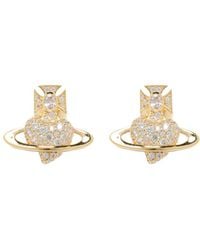 Vivienne Westwood - Agnatha Heart Earrings - Lyst