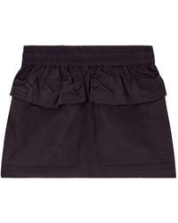 DIESEL - O-Cean Elasticated Waistband Mini Skirt - Lyst