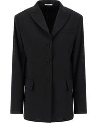 Nensi Dojaka - Belted Blazer Jacket - Lyst