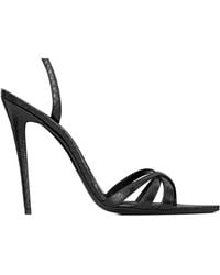 Saint Laurent - Kate High-Heeled Sandals - Lyst
