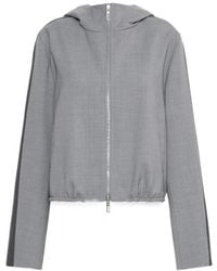 Sportmax - Spxlepre Zipped Hooded Jacket - Lyst