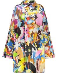 Missoni - Floral Print Trench Coat - Lyst