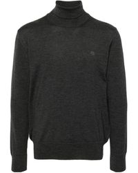 Etro - Turtleneck Sweater With Pegasus Embroidery - Lyst