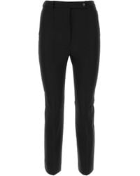 Sportmax - Button Detailed Straight Leg Pants - Lyst