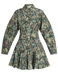 Ganni - Patterned Dress - Lyst