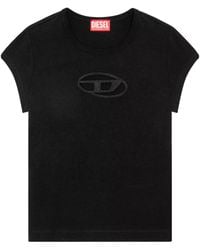 DIESEL - T-Angie Oval D T-Shirt - Lyst