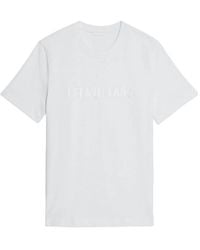 Helmut Lang - Item O-Neck Short-Sleeved T-Shirt - Lyst
