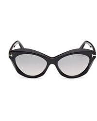 Tom Ford - Eyewear Toni Oval Frame Sunglasses - Lyst