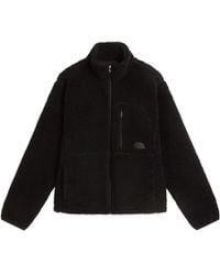 The North Face - Extreme Pile 2 Fleece Zip-Up Bomber Jacket - Lyst
